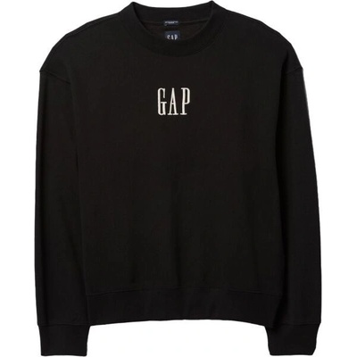 GAP CORP Logo Crew mikina černá
