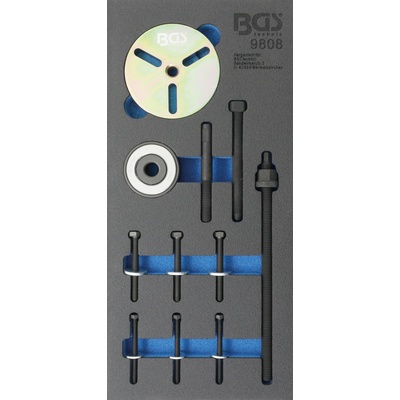 BGS Technic Vložka do dielenského vozíka 1/3: sada náradia na remenicu pre kľukový hriadeľ pre MINI Cooper motory W11 BGS 9808