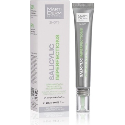 MartiDerm Shots Salicylic Imperfections gel proti nedokonalostem 20 ml