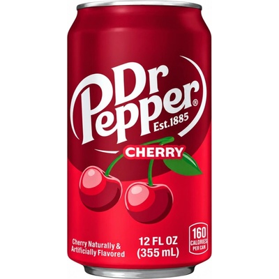 Dr Pepper sycený nápoj s příchutí třešně 355 ml
