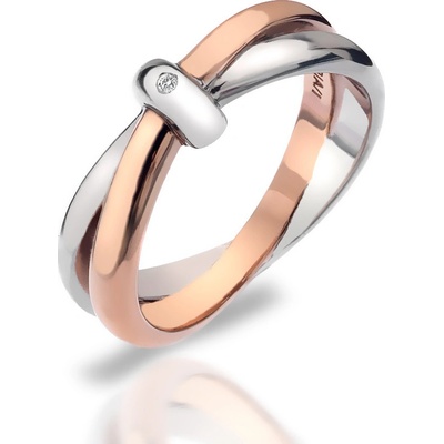Hot Diamonds Stříbrný prsten Hot Diamonds Eternity Vermeil DR112
