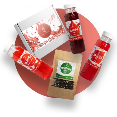 Bubbletea4you Jahoda bubble tea sada 1 kg