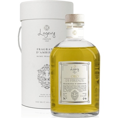 Logevy Firenze 1965 Logevy aroma difuzér s tyčinkami Oro di Firenze Zlato z Florencie 250 ml – Hledejceny.cz