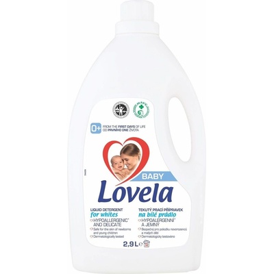 Lovela Baby tekutý prací prípravok na bielu bielizeň 2,9 l 32 PD