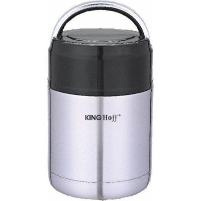 Kinghoff Termoska na jídlo stříbrná 650 ml