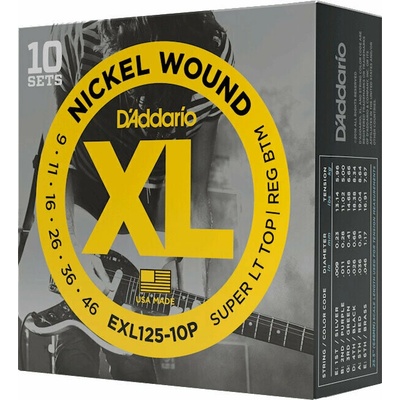 DAddario EXL125-10P