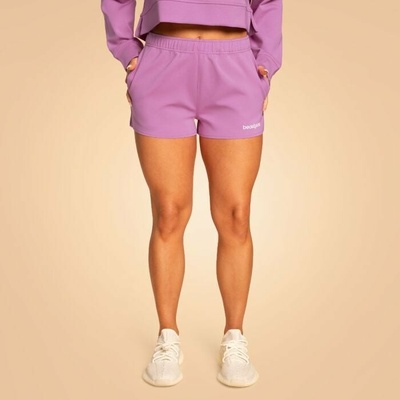 BeastPink dámské teplákové šortky Grace purple