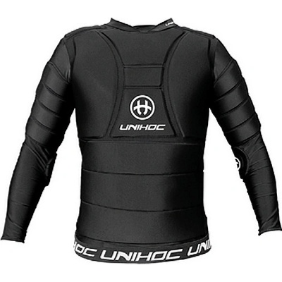 Unihoc brankářská vesta Flow black/white JR – Hledejceny.cz