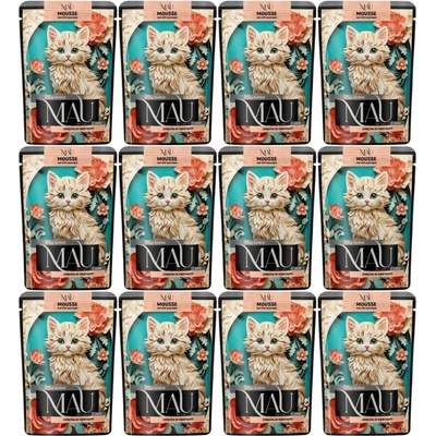 MAU Mousse Junior Telecí se šparglem 12 x 85 g
