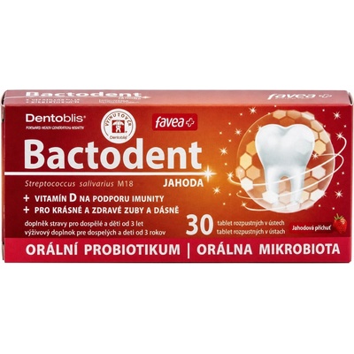 Favea Bactoden jahoda 30 tabliet