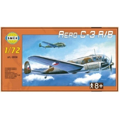 Směr Model Aero C-3 A/B 29 5x16 6cm v krabici 34x19x5 :72
