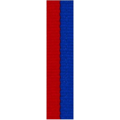 TROFEJE.sk Stuha V2 červeno/modrá
