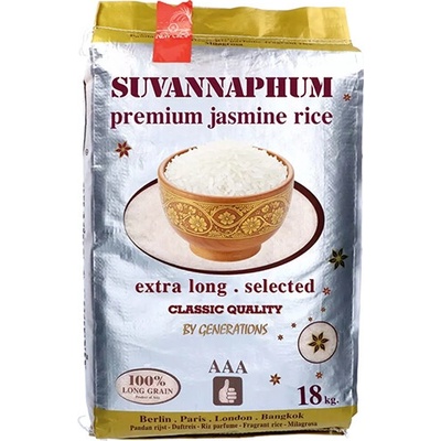 Suvannaphum Jasmínová rýže z Kambodži 18 kg
