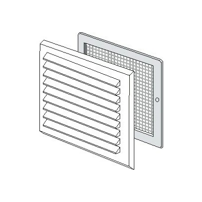 Refax 140 x 140 mm bílá