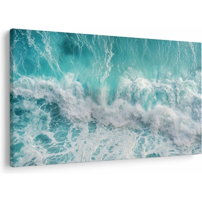 Obraz - Pohled na vlny oceánu, jednodílný 120x80 cm