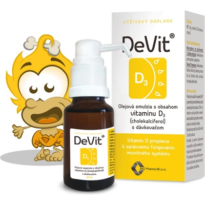 S&D Pharma EmergoPharm DeVit kvapky 22 ml