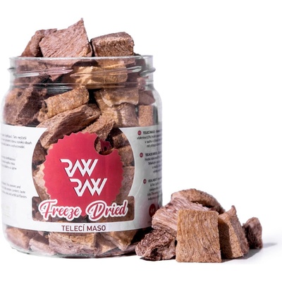 Rebel Dog Raw Raw pochoutka mrazem sušené Telecí maso 70 g