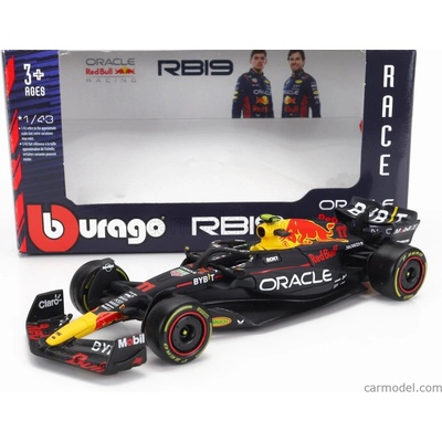 Bburago Red bull F1 Rb19 Team Oracle Red Bull Racing N 11 1:43 tmavomodrá