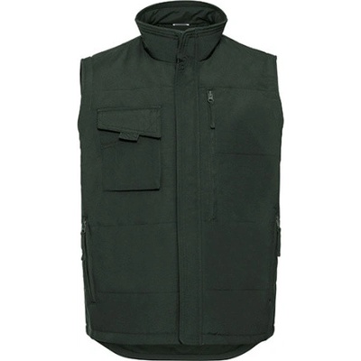 Russell Unisex pracovná vesta R 014M 0 Bottle Green