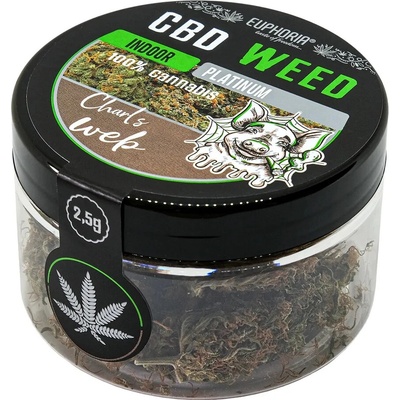 Euphoria CBD Kvety - Charlotte's Wep (Greedy Pig) 2,5g