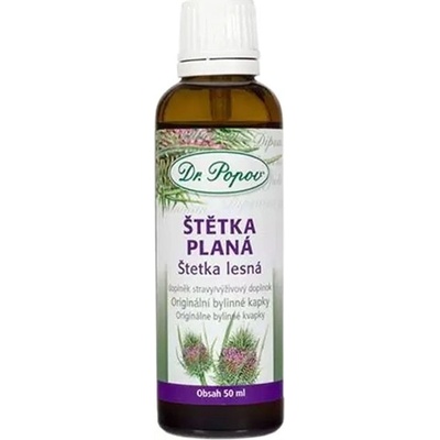 Štetka lesná bylinné kvapky DR.POPOV 50 ml
