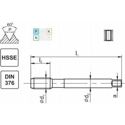 Fanar TAPS M22 DIN-376B (6H) HSSE 800