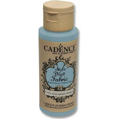 Farba na textil CADENCE STYLE MATT FABRIC 59 ml matná modrozelená