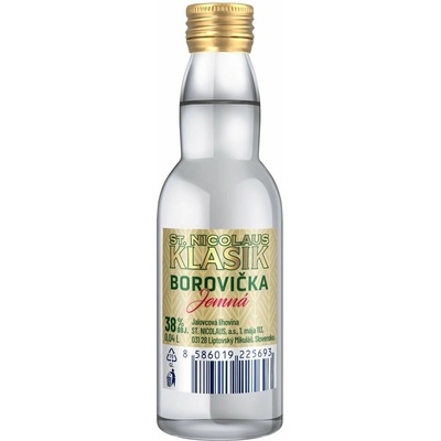 Nicolaus Borovička 38% 0,04 l (čistá fľaša)