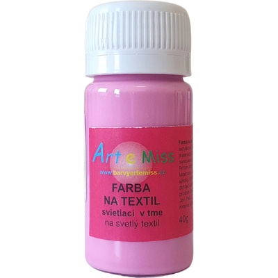Artemiss Svietiaca farba na textil 82 neón fialová 70 g