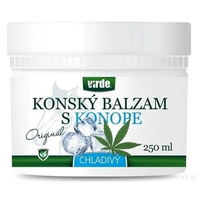 Virde Koňský balzám s konopím chladivý 250 ml – Hledejceny.cz
