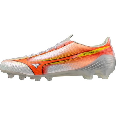 Mizuno Alpha III Japan FG White / Lava Orange / Evening Primrose