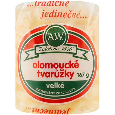 A.W. Olomoucké tvarůžky - velké 167g