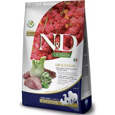 N&D Quinoa Grain Free Dog Digestion Lamb & Fennel 7 kg