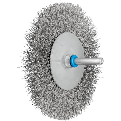 PFERD TOOLS POS kruhová kefa rozmotaná RBU Ø 100 x 10 mm hriadeľ Ø 6 mm nerezový drôt Ø 0,30 43701020 10 ks