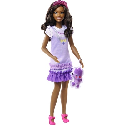 Mattel Barbie Moje první černovláska s pudlíkem