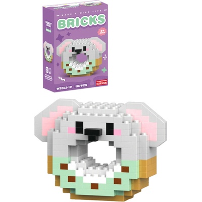LeleBrother Bricks Donut Koala 187 dielikov