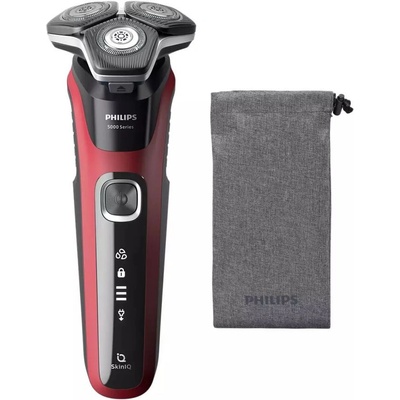 Philips Series 5000 Wet & Dry S5883/10 čierny, červený