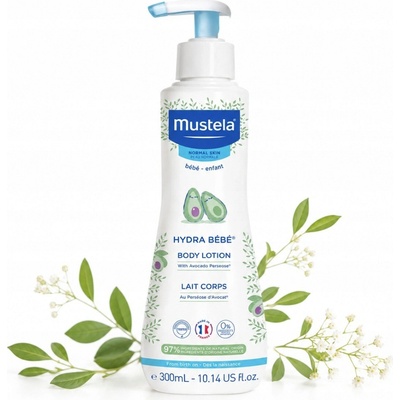Mustela Bébé Hydra Bébé hydratační tělové mléko pro děti od narození 300 ml
