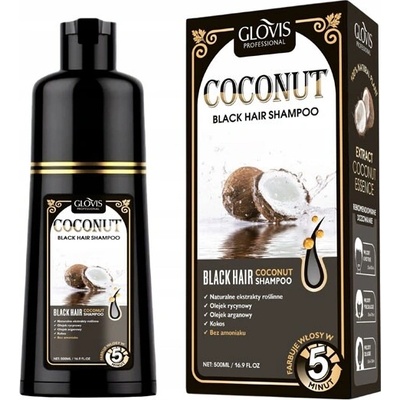 GLOVIS Šampon tónovací kokosový 500 ml bez amoniaku
