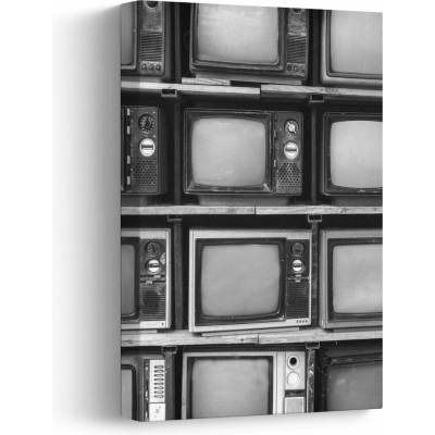 Obraz - Retro televízie, jednodielny 20x30 cm