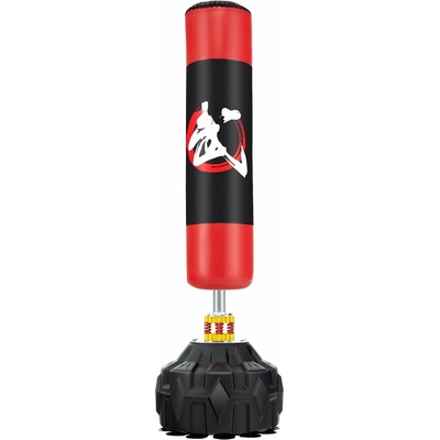 Costway 178 cm volně stojící boxovací pytel s plnitelnou přísavkou MMA boxovací
