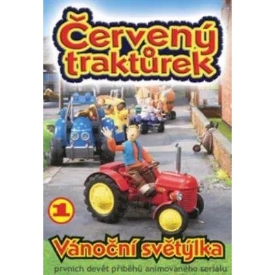 Červený traktůrek 01