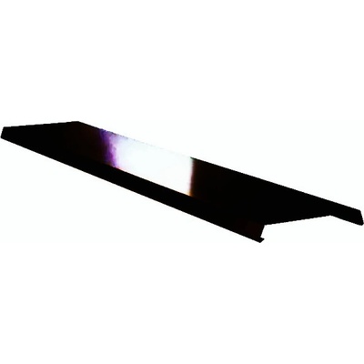 Atikový plech pozinkovaný lakovaný RAL 9005 černá dl.2m r.š.333mm