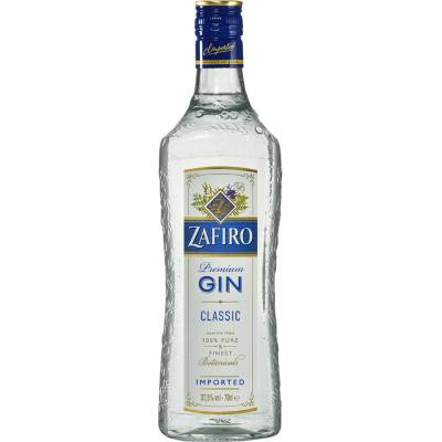 Zafiro Classic gin 37,5% 0,7 l (čistá fľaša)