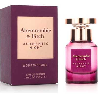 Abercrombie & Fitch Authentic Night parfémovaná voda dámská 30 ml
