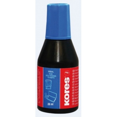 Kores Razítkovací barva modrá 28 ml – Hledejceny.cz