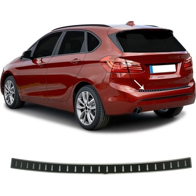Nerez- karbón kryt zadného nárazníka Omtec BMW 2 2014-2021