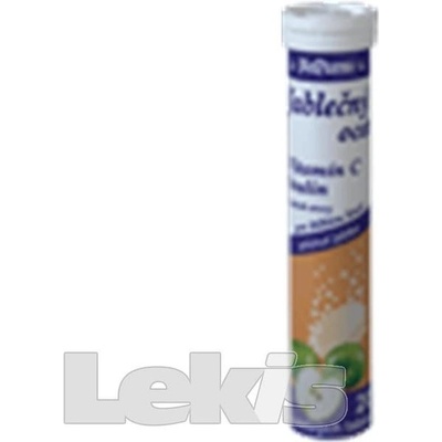 MedPharma Jablčný ocot + vit.C + inulín 20 šumivých tabliet