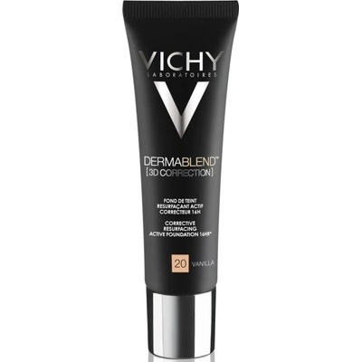 Vichy Dermablend 3D Correction korekční vyhlazující make-up SPF25 20 Vanilla 30 ml