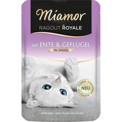 Miamor Ragout Royale kachna a drůbež v omáčce 44 x 100 g